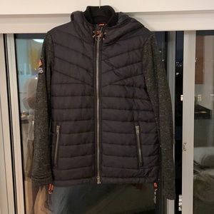 Superdry Storm Hybrid Zip Hoodie